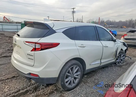 2019 Acura Rdx Technology z USA, uszkodzony, nr VIN 5J8TC2H59KL041598